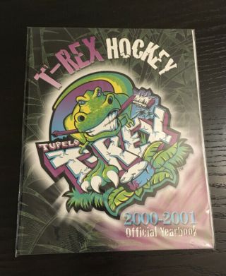 2000 - 2001 Tupelo T - Rex Wphl Game Program