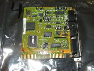 Rare 8 Bit Sound Card Aztech Galaxy Bx Ii Yamaha Opl2 V2.  3 For Pc Xt 4