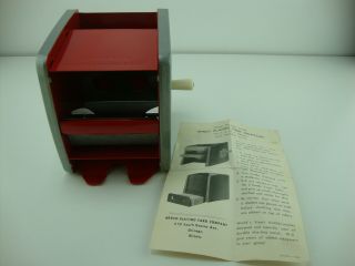 Vintage Arrco Playing Card Shuffler Hand Operated