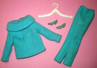 Barbie Complete Sporting Casuals 1966 Vintage Fashion In 