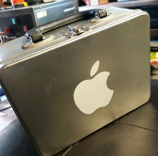 Vintage Apple Computer Lunch Box Macintosh Rare Box
