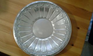 Antique Gorham Sterling Silver Serving Plate With Design 1702