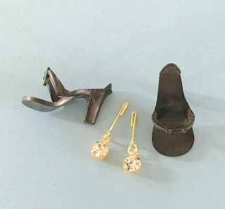 Vintage Doll Shoes,  Jewelry Little Miss Ginger Little Miss Nancy Ann & Cissette