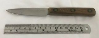 Vintage Chicago Cutlery 107s Paring Knife With 3 1/4 " Blade