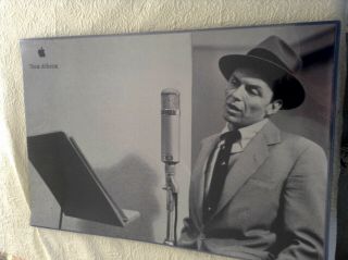 Apple Computer Think Different Poster 24x36 " 1998 - Frank Sinatra