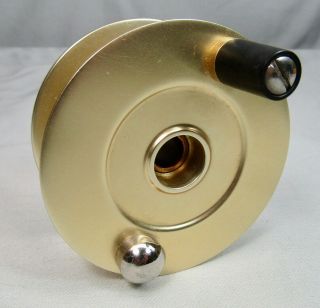 Fin Nor No.  1 Direct Drive Fly Reel Spool Gold Anodized Old Stock