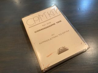 Commodore 128 Cp/m Kit Disk Program Utility