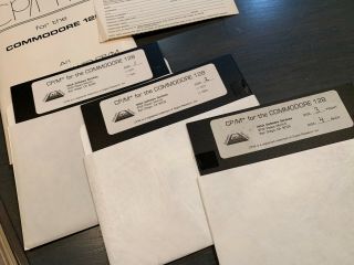 Commodore 128 CP/M Kit disk program utility 3