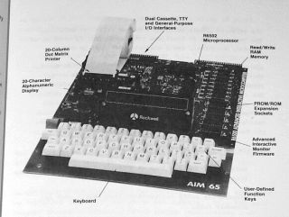 1979 Rockwell AIM 65 Single Board Computer Applications KIM - 1 Synertek SYM - 1 2