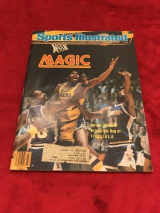 1979 Sports Illustrated Magic Johnson (los Angeles Lakers)