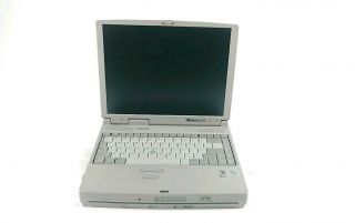 Vintage Toshiba Tecra 780dvd Laptop Notebook Gray Pentium Ii - Parts/repair