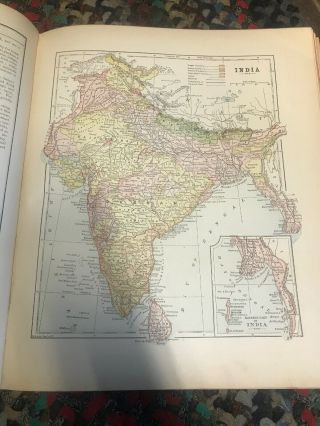 1896 Historic Atlas Of The World Hs Smith 3