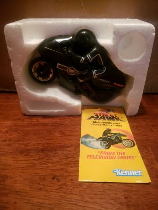 Vintage 1984 Kenner Street Hawk Friction Motorcycle Tv Toy Knight Rider Airwolf