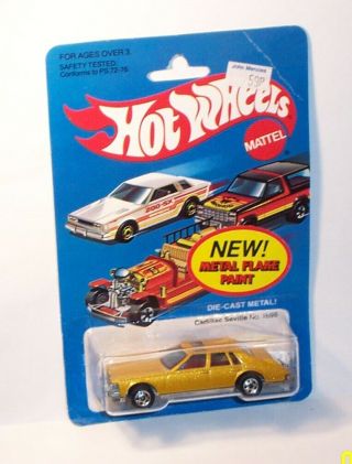 Hot Wheels Mattel Vintage Bw Blackwall Cadillac Seville - Moc