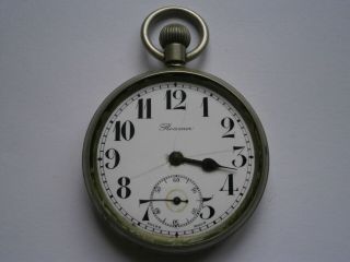 Vintage Gents Pocket Watch Roamer Mechanical Watch Spares Swiss Made
