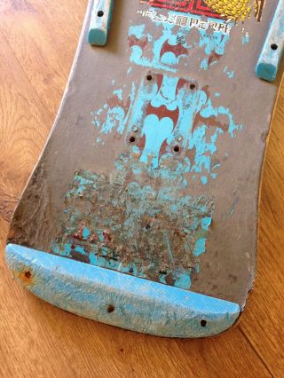 Vintage 1987 POWELL PERALTA STEVE CABALLERO DRAGON BATS Skateboard Deck 3