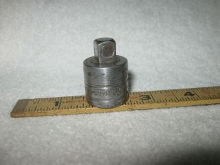 Vintage Snap - On A - 4 Reducer Adaptor Socket - 1/2 " Drive Female X 3/8 " Drive Male