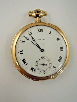 Antique E.  Howard 17 Jewels Gold Filled Pocket Watch