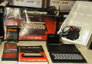 Timex Sinclair 1000 Personal Computer,  Frogger Game,  More