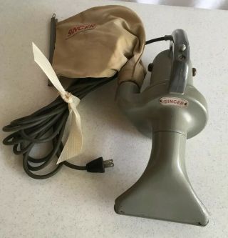 Vintage Singer Model H - 9 Hand Held Vacuum Cleaner