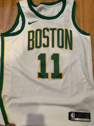Nike Boston Celtics Kyrie Irving City Edition Jersey Size L