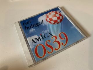 Rare Commodore Amiga Os 3.  9 Cd Rom In Case