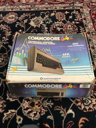 Commodore 64 Computer Matching Box Serial