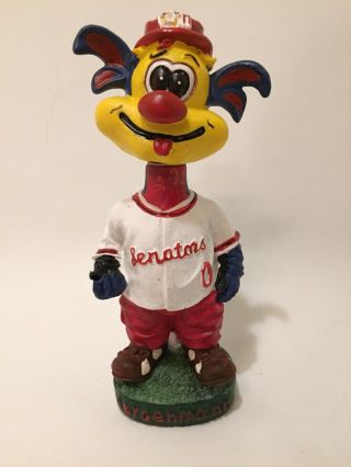 Harrisburg Senators Bobblehead Rascal Mascot Minor League Baseball Bobblehead