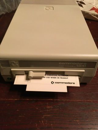Commodore 1541 Single Drive Floppy Disk Pristine