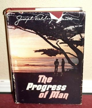 The Progress Of Man By Joseph Fielding Smith 1973 Lds Mormon Rare Vintage Hb,  Dj