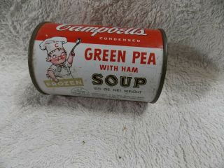 Vintage Collectible Advertising Tin Campell 