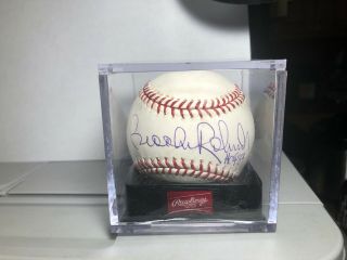 Mlb Baltimore Orioles Brooks Robinson Ink Signed Sweet Baseball Spot,  Hof 83