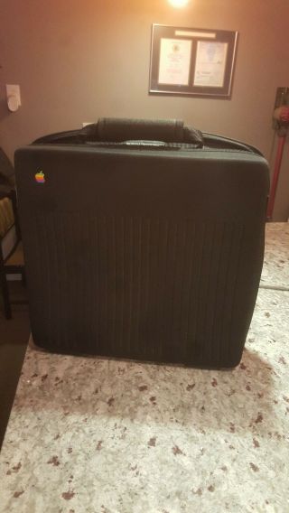 Vintage Apple Macintosh Portable Computer Case Bag Good