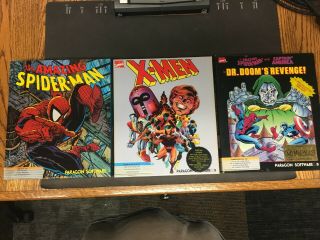 Spiderman,  X - Men And Dr.  Doom 