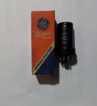 Nos Vintage General Electric Ge Electronic Vacuum Tube 6c5