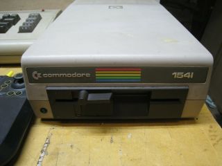 Vintage Commodore 64 Computer 1541 Floppy Disk Drive w/ Keyboard - Parts Only 3