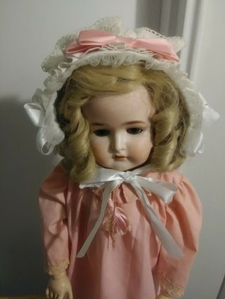 Antique German Bisque Doll 23 " Marked Special 4 Germany