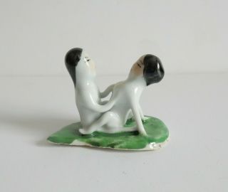 Vintage Porcelain Chinese Erotic Couple Karma Sutra