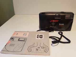 Vintage Retro Kodak 335 Electronic Flash 35 Mm Camera With Strap Instructions