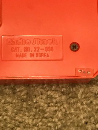 Vintage Radio Shack Micronta Battery Tester 1.  5V & 9V Batteries 3
