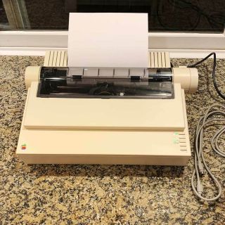 Vintage Apple Macintosh Imagewriter Ii Printer A9m0310