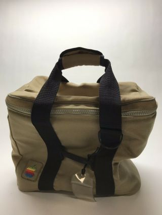 Vintage Apple Macintosh Computer Soft Canvas Carrying Case Travel Bag