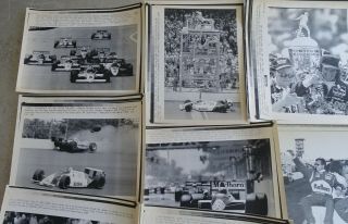 20 Auto Racing Photos; mostly of Emerson Fittipaldi (Brazil) Indy 500,  & others 3