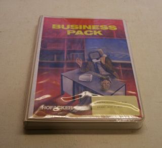 Very Rare Business Pack - Inventory By Hofacker For Atari 400/800 -