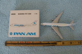 Pan Am Boeing 747/200 1:600 Schabak Diecast Model Aircraft