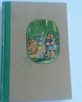 Vintage The Wizard Of Oz By L Frank Baum Hb/dj 1956 Ed Illustrated Jr.  Library