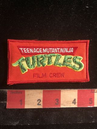 Vintage Film Crew Teenage Mutant Ninja Turtles Movie Patch 99rf