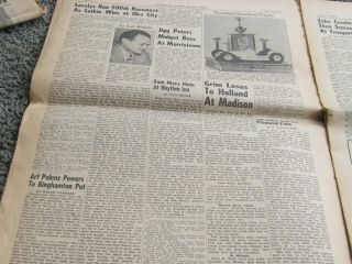 NATIONAL SPEED SPORT NEWS.  July 2,  1952.  Tim Flock,  Troy Ruttman 2