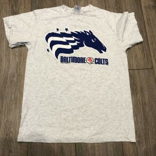 Vintage 1994 Delta Baltimore Colts Cfl Tshirt Sz M