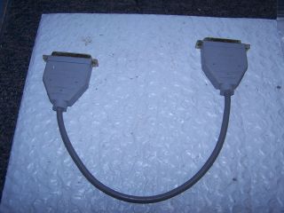 Apple Db25 Male To Db25 Female Serial Modem Elimator Cable 590 - 0029 - 00